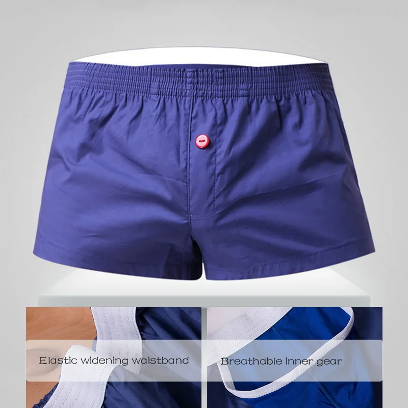 Casual Short Men Trousers Cotton Summer Solid Soft Boxer Shorts Breathable Mens Breathable Elastic Waist Shorts Casual Short Men Trousers Cotton Summer Solid Soft Boxer Shorts Breathable Mens Breathable Elastic Waist Shorts