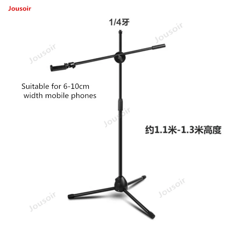 LED Fill Light Ring Lamp+Adjustable Phone Photography Shooting Bracket Stand+Boom Arm Photo Video Studio Kits CD50 T03