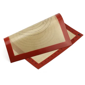 

Non-Stick Silicone Baking Mat Pad Sheet Baking Pastry Tools Rolling Dough Mat Large Size for Cake Cookie Macaron