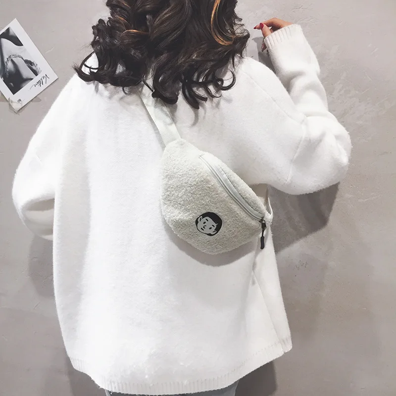 

Mao rong bao Women's 2019 New Style Korean-style Versatile Western Style GIRL'S Shoulder Chest Bag Simple Fashion Students Casua