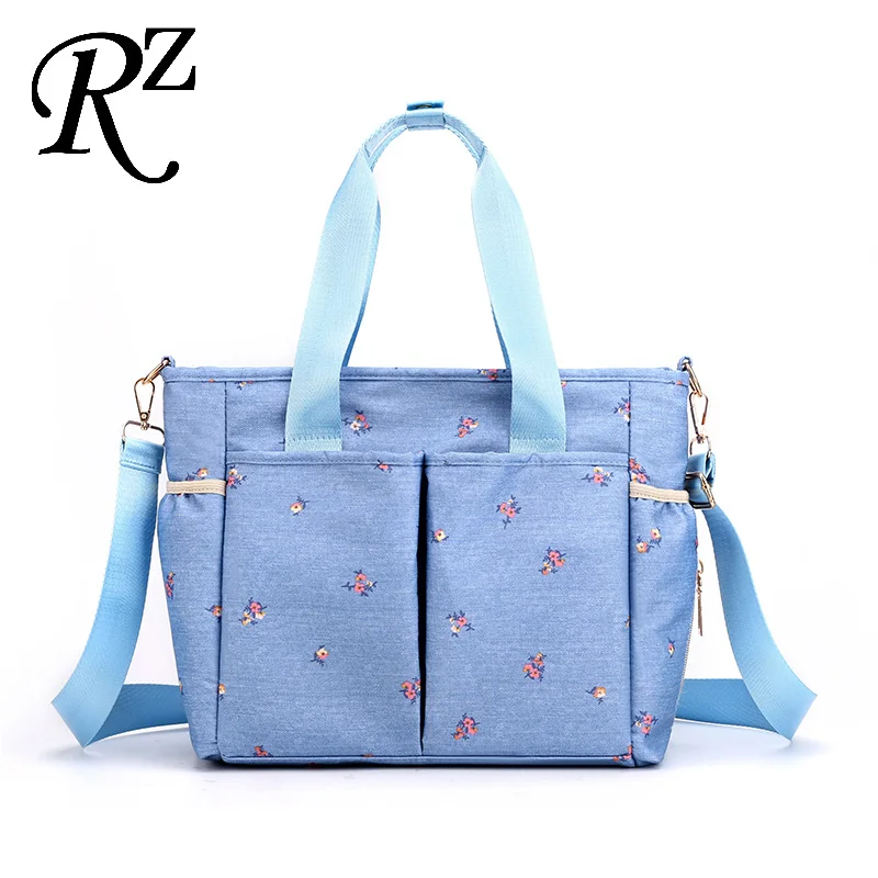 

Lightweight design Mummy Bag high-capacity Outdoor Milk Feeding Bottle diaper bag Multilayer space Baby Diaper Shoulder Bags