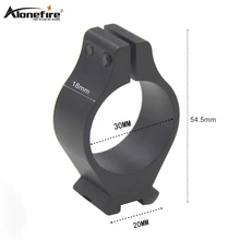 AloneFire 30#30 мм прицел кольцо Вивер Пикатинни прицел крепление 21 мм база для прицела Экстремальный страйкбол винтовка принадлежности для охоты