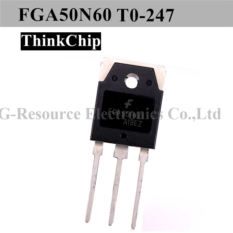 (10 шт.) FGA50N60 TO-247 FGA50N60LS 50N60 T0-3P большой ток MOSFET N-канал | Электроника