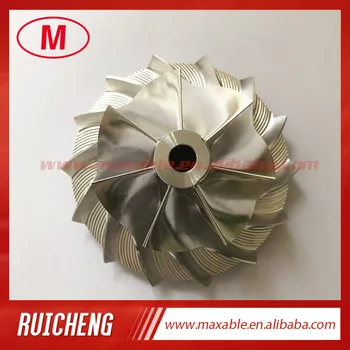 

S300 174424 57.12/84.62mm 7+7 blades turbocharger billet/milling/aluminum 2618 compressor wheel