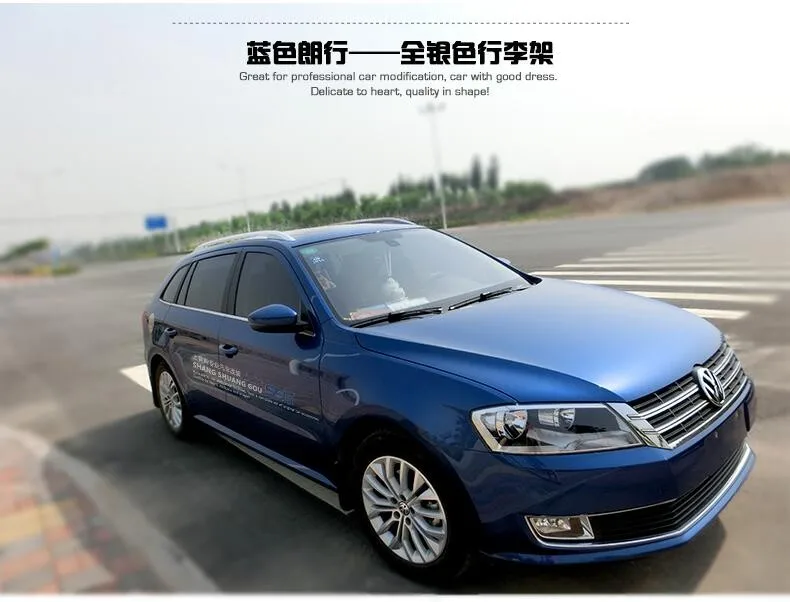 Для Volkswagen VW Gran Lavida 2013- багажник на крышу, рейлинги, барные стойки для багажа, верхние стойки, рельсовые коробки, алюминиевый сплав, паста, стиль