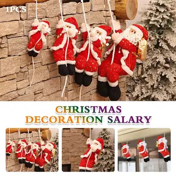 

Cloth Art Christmas Santa Claus Doll Elf Santa Decoration Xmas Home Ornaments Goods Beautiful Cartoon