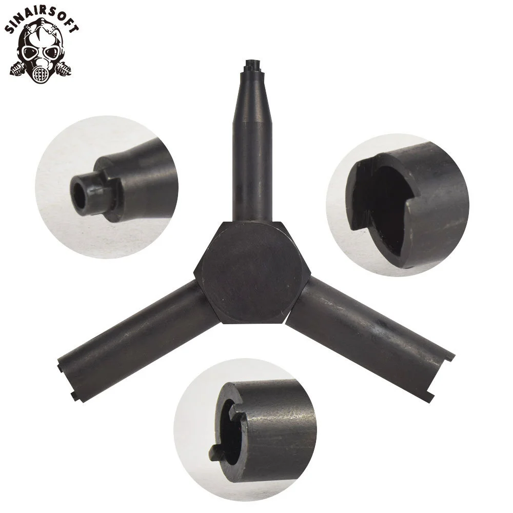 SINAIRSOFT Airsoft Stainless Steel Valve Key Removal Tool For KSC WA Magazine Charging Disassemble Value OF Gas Pistol Rifle