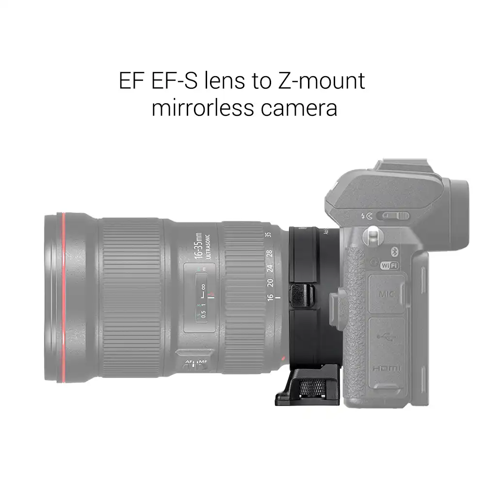 Commlite Cm Ef Nz キヤノン Ef レンズマウントアダプタリング Af 互換性 Ef S レンズニコン Z6 Z7 Z50 Z マウントミラーレスカメラ レンズアダプタ Aliexpress