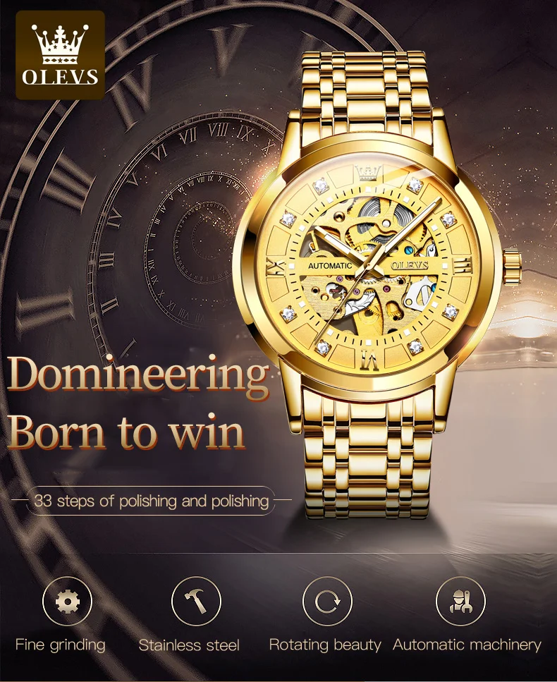 Olevs 9901 Automatic Mechanical watch 5