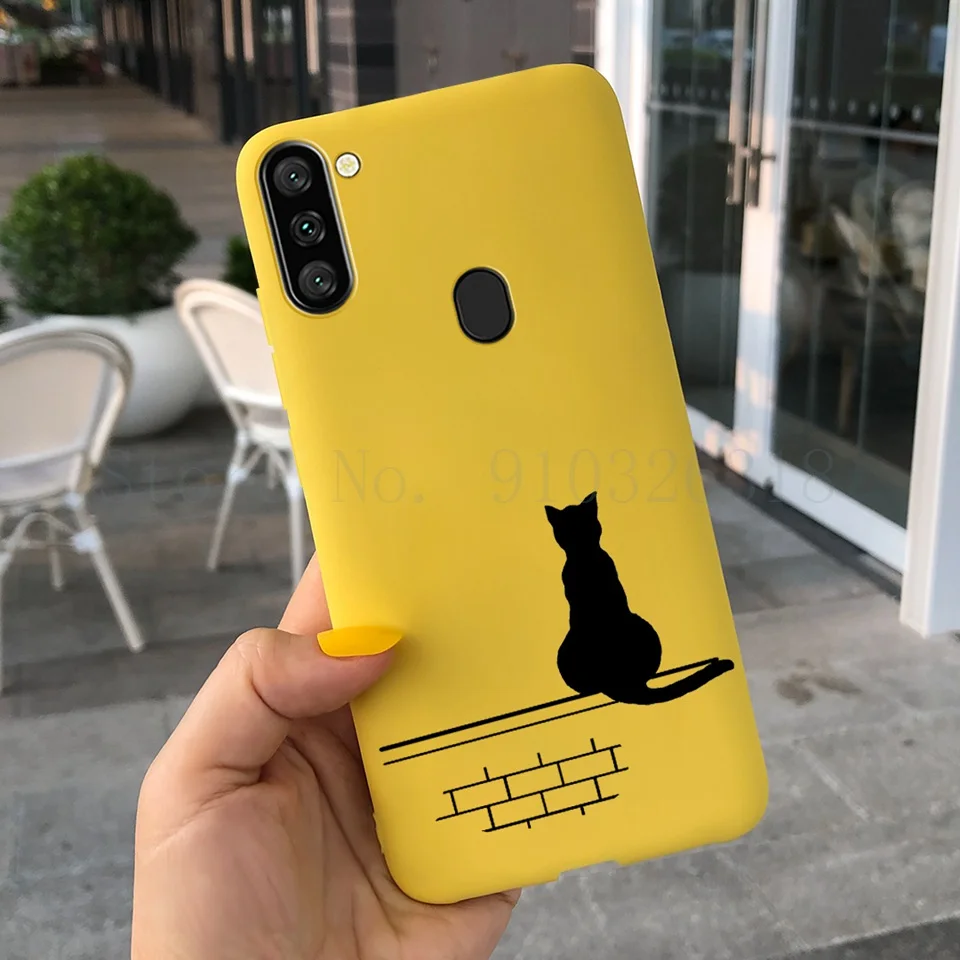 Shockproof Cartoon Silicone Phone Case For Samsung Galaxy A11 A 11 SM-A115F/DS 6.4