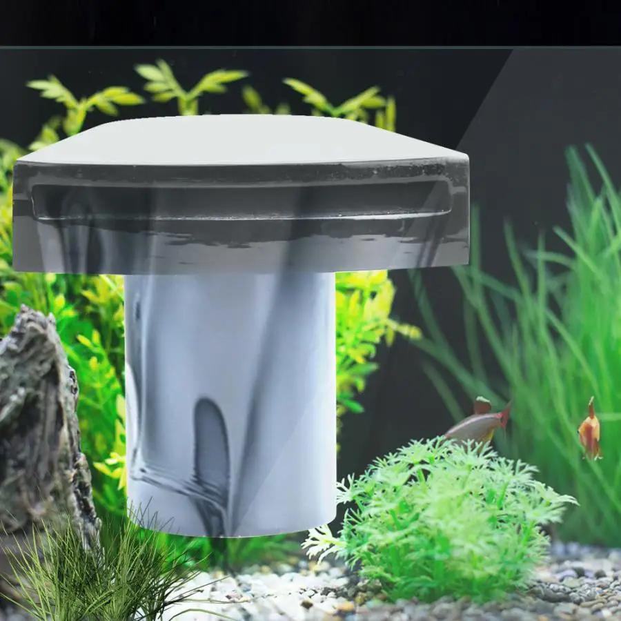 Черный Акрил 360 градусов Регулируемая аквариумная Насадка для воды|Аксессуары