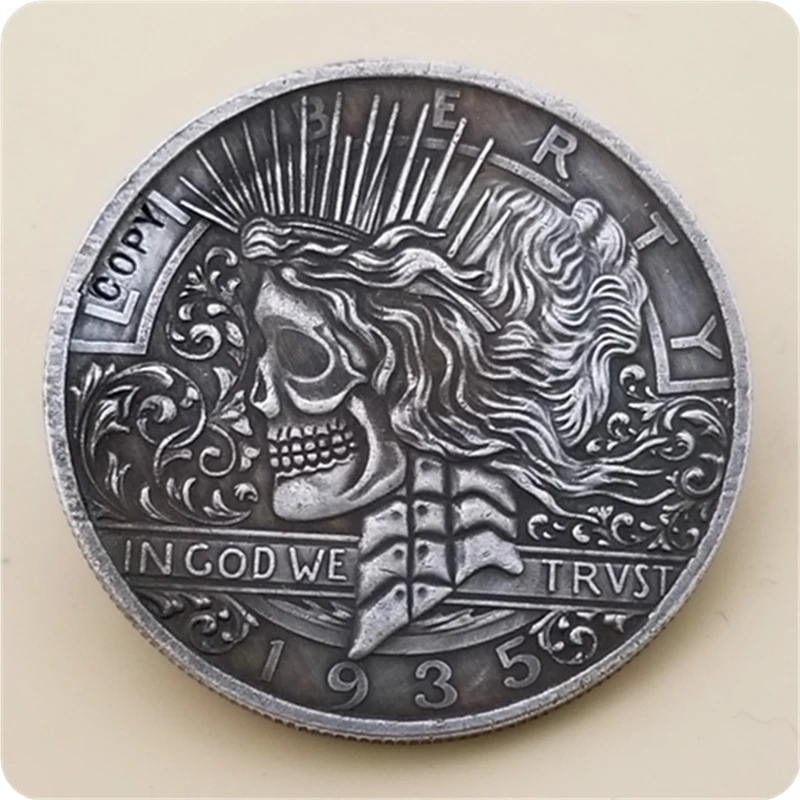 Хобо никель Coin_1935-P мира копия доллара монеты