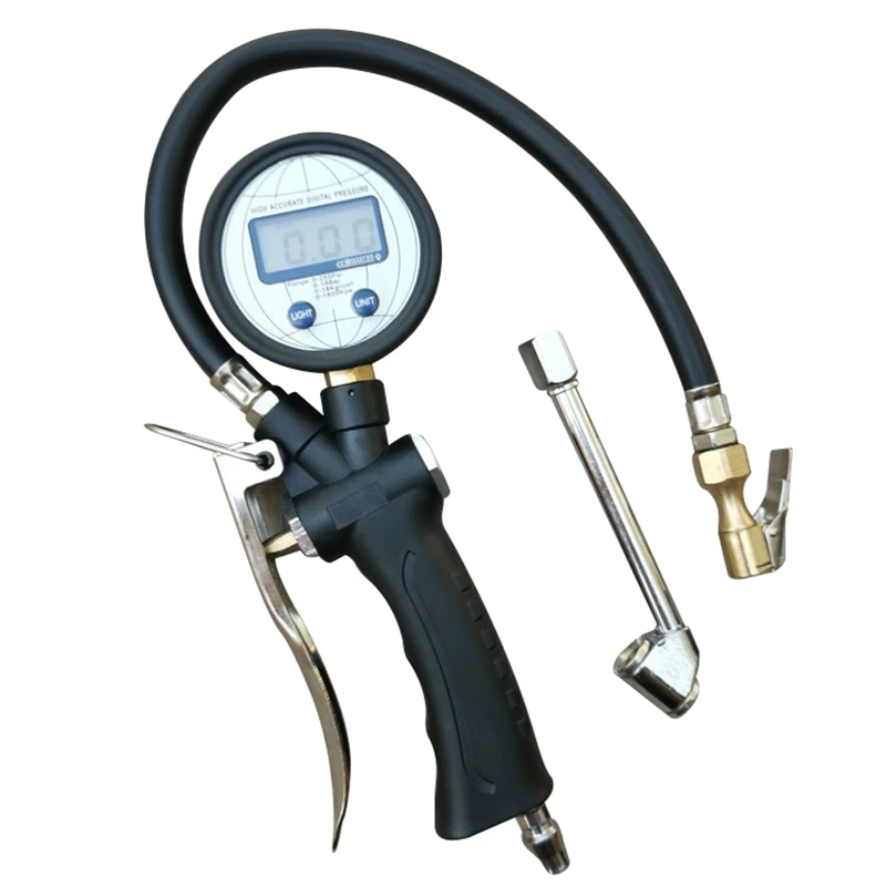 Digital Tire Pressure Gauge Compressor Accessories High Pressure Gauge
