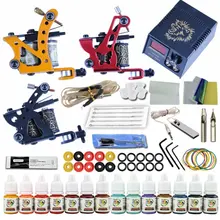 Тату оборудование Аксессуары для инструментов студенческий комплект тату-машинки secant fogging Европейский Набор Татуировок