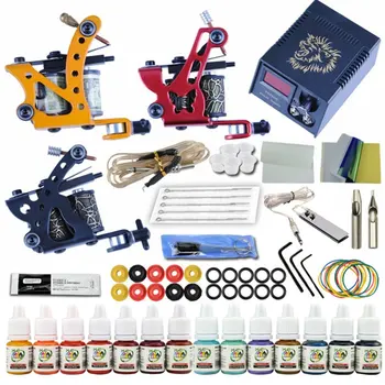 

Tattoo equipment tool accessories wholesale student tattoo machine set secant fogging European tattoo tattoo set