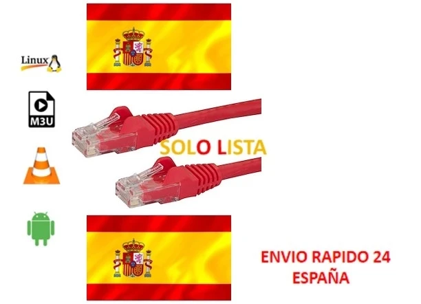 

Spain cable 6M rj45 support IPV4 IPV6 android TV box ip box support ip box Spain with m3u smart tv enigma2 Linux PC