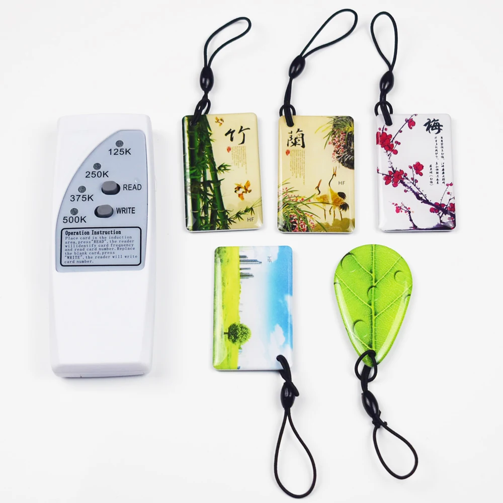 125 кГц RFID считыватель ID карт и запись/копир/Дубликатор/программатор + 5 шт. EM4305 T5577