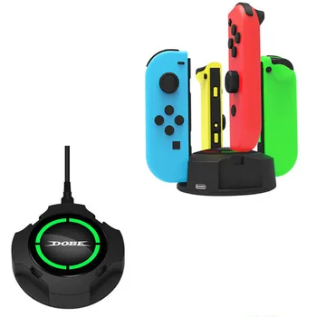 

LED Joycon Charging Dock Station stand 4 charger holder For Nintendo Switch Joy-con Nintend Switch NS Controller Accessories