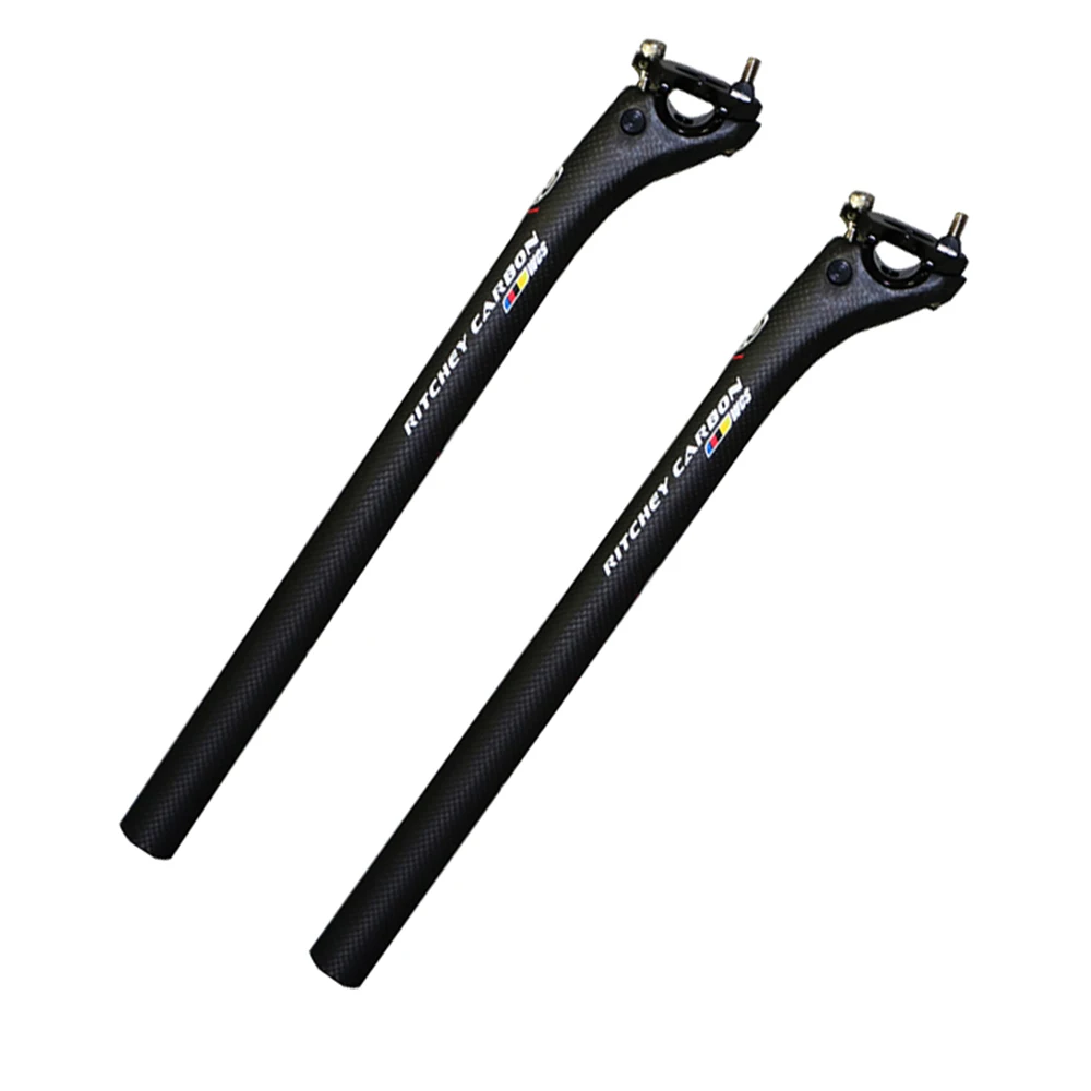 

Cycling Carbon Seatpost Mountain Bike 31.6/30.8mm Road bike Seat post 27.2mm MTB Carbon fiber seat tube Offset 20mm