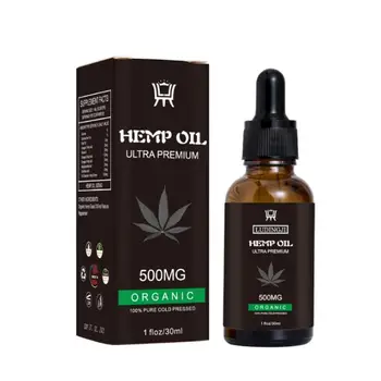 

Organic Hemp Seed Oil Aromatherapy Essential Oil Natural Anti-fatigue Body Skin Care Massage Spa Serum Oils