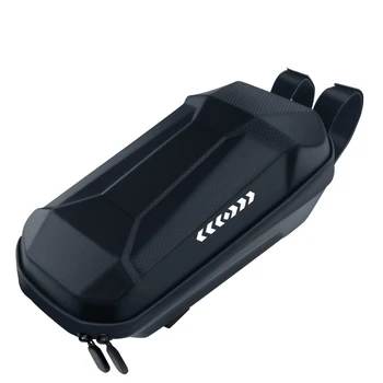 

Hard Shell Front Bag Electric Scooter Ebike Bicycle Handlebar Zipper 3L