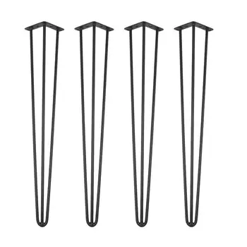 

Universal Coffee Table Legs 28 Inch 10mm Tube Modern Furniture Legs 4 PCS/Set Hairpin Legs Durable Home Accessories
