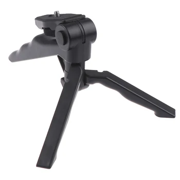 

1 pc Mini Portable Tripod Stand Camera Tripod for Handle Stabilizer Grip Mini Adjust Selfie Tripode Stand