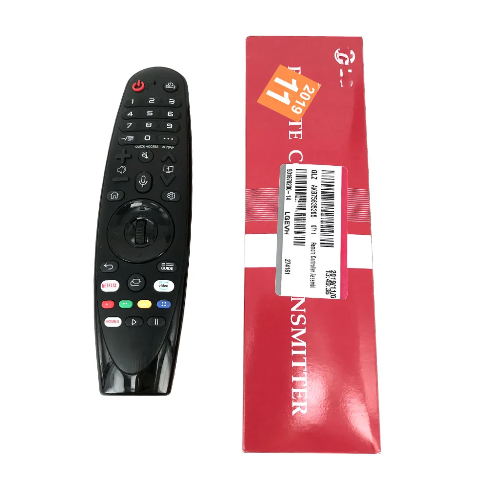 NEW Original for LG AN-MR19BA Magic TV Remote Control for select 2019 Smart TV for 75UM7600PTA 86UM7600PTA Fernbedienung NEW Original for LG AN-MR19BA Magic TV Remote Control for select 2019 Smart TV for 75UM7600PTA 86UM7600PTA Fernbedienung