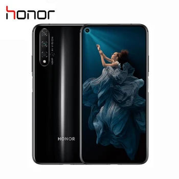 

New Original Official Honor 20 Cell Phone 6.26'' Kirin 980 Octa Core Android 9.0 OS NFC 3750mah 48MP Camera Google Play
