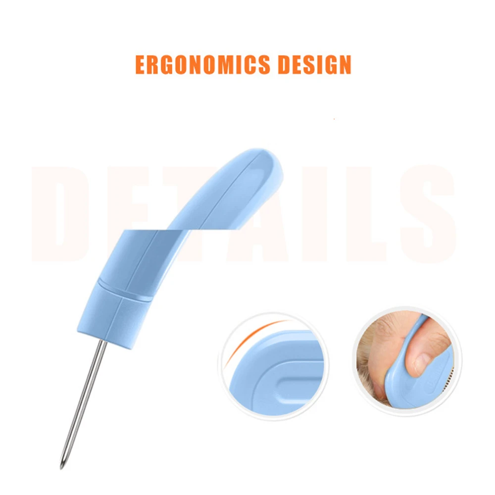 Cat Grooming Comb Cat Flea Removal Stainless Steel Pin Grooming Comb Brush For Long And Short Hair Gilling Brush Slicker Combs (10)