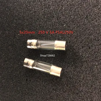

20 teile/los Schnelle Flink Glasrohr Sicherung 5x20mm 250 V 5A F5AL250V