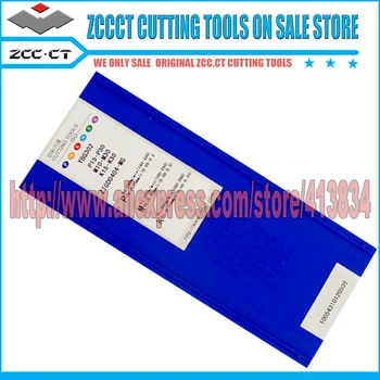 

Free Shipping ZTGD0404-MG YBG302 50 units PVD ZCCCT grooving& turning tool inserts