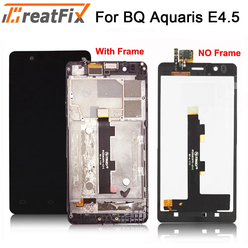 Протестированный ЖК-экран для BQ Aquaris E4.5 ЖК-дисплей+ сенсорный экран в сборе ЖК-дигитайзер с рамкой+ Бесплатные инструменты