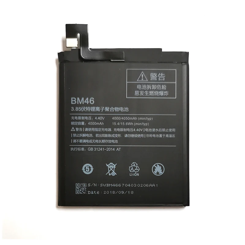 OHD BM46 аккумулятор настоящий 4000 мАч для Xiaomi Redmi Note 3/Note 3 Pro запасные аккумуляторы для телефонов бесплатные инструменты