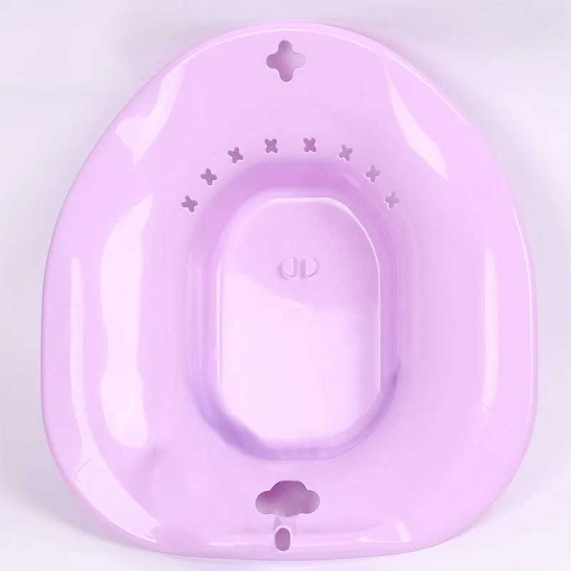 light purple Умывальник для ванной, пластиковый подвесной умывальник для чистки туалета, послеоперационный инструмент для чистки, распродажа - Цвет: light purple