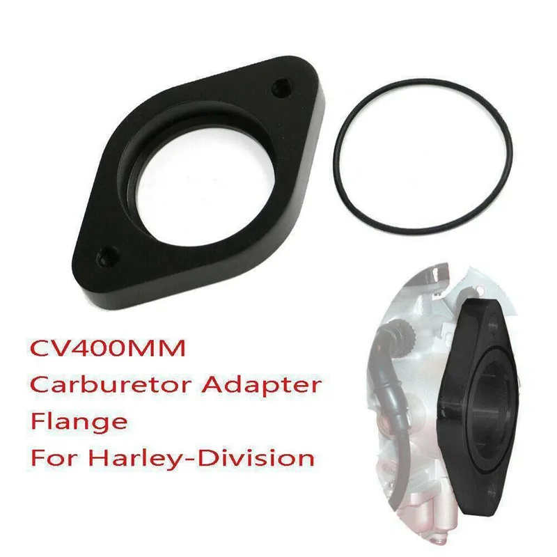 

CV40MM CARBURETOR ADAPTER Vent ADAPTOR Base connector FLANGE FITS for HARLEY Softail FXST Sportster 1000 883 1100
