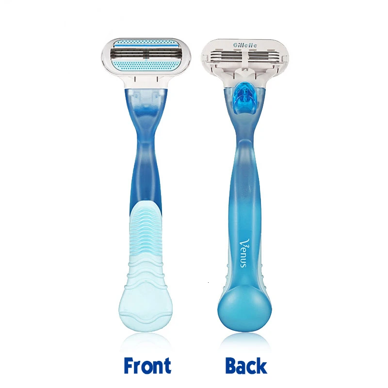 Gillette Venus Women 3 Layers Shaving Razor 1 Handle With 2 Blades Manual Razor For Female 2