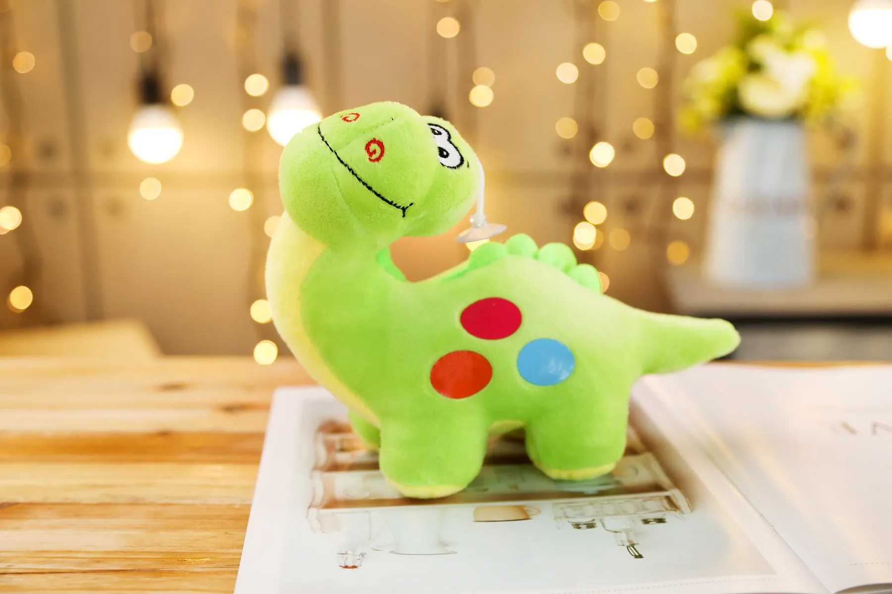 green 1 шт. 20 см динозавр плюшевые брелоки игрушки хобби мультфильм Динозавр мягкие игрушки куклы для детей мальчик День рождения Рождественский подарок - Цвет: green