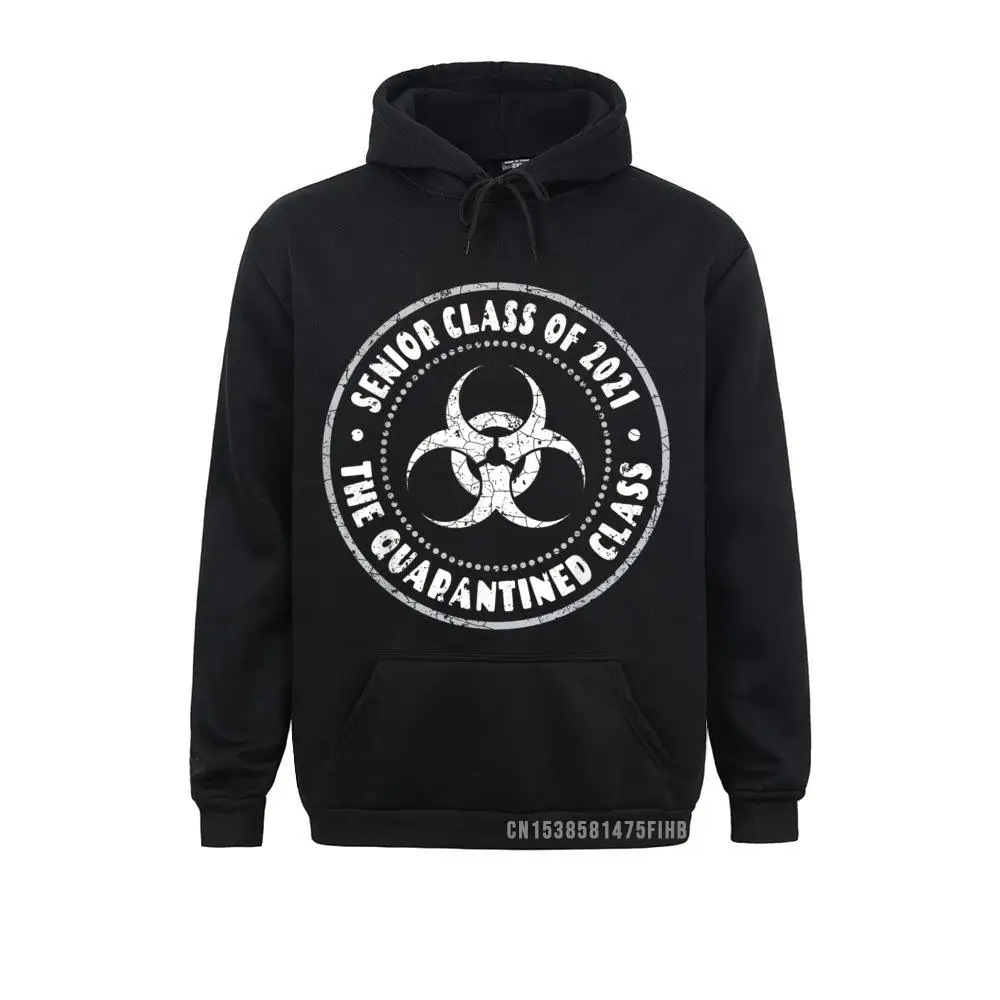 

Senior Class Of 2021 The Quarantined Class Graduation Hoodie Print Long Sleeve Hoodies Fall Family Hoods Male Sweatshirts