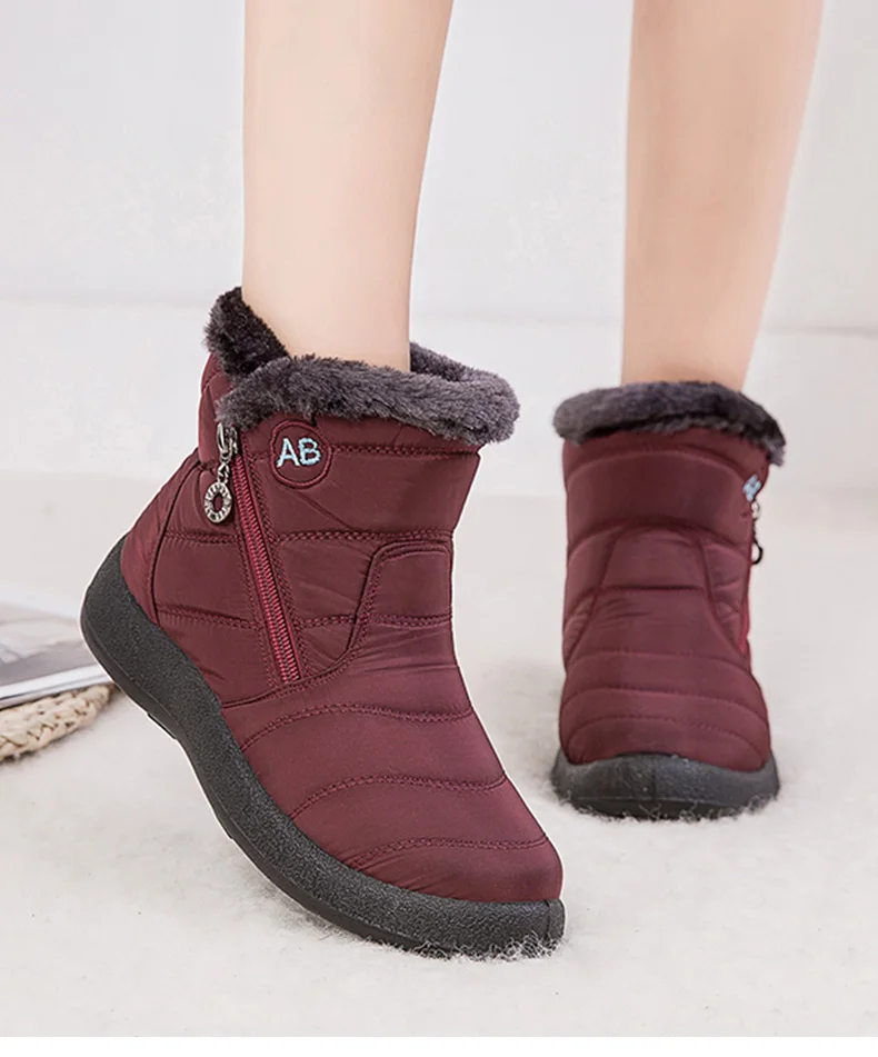 Women Boots New Waterproof Snow Boots For Winter Shoes Women Casual Lightweight Ankle Boots Female Winter Boots Botas Mujer