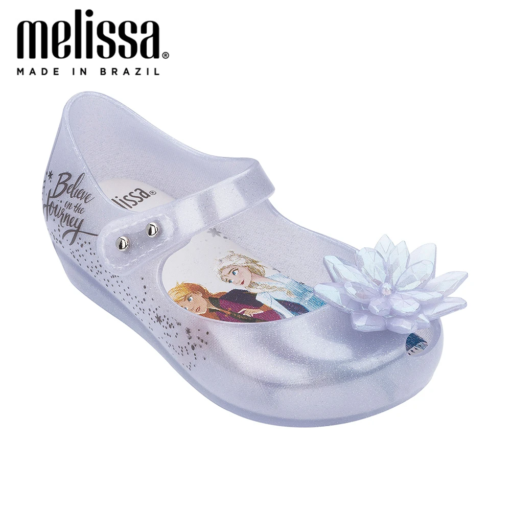 Детские Нескользящие мини-босоножки Melissa сандалии-желе с бантом для принцессы и