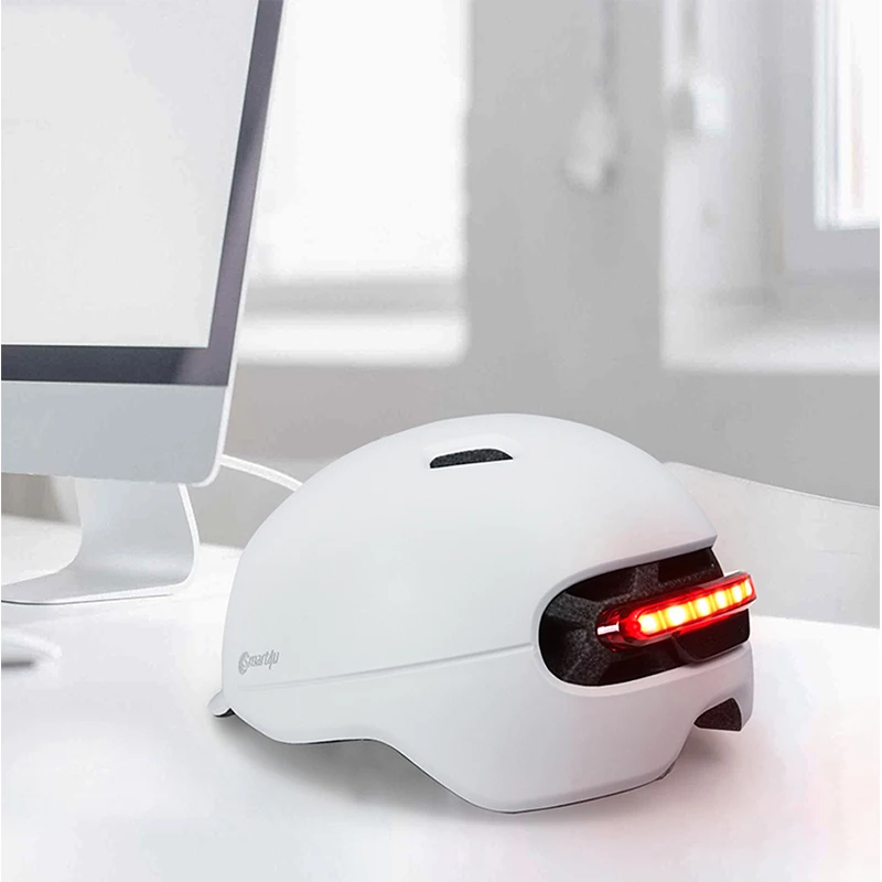 Оригинальный Smart4u SH50 водонепроницаемый велосипедный шлем унисекс LED USB зарядка