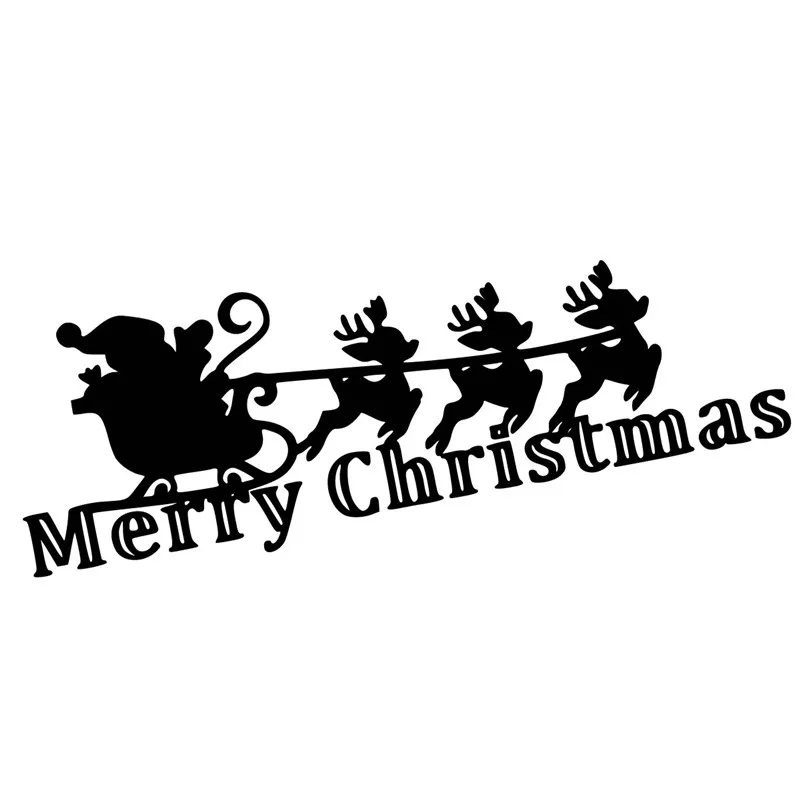 

DiyArts Crafts Metal Steel Cutting Dies Christmas Reindeer Sled Stencil for DIY Scrapbooking Paper/photo Cards Embossing Dies