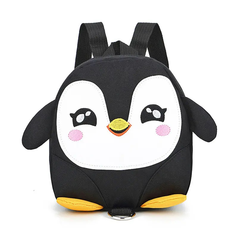 Детский плюшевый рюкзак с мультипликационным принтом для детского сада, детские мини-школьные сумки для путешествий, Детский рюкзак для мальчика с веревкой против потери, Прямая поставка