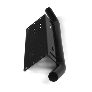

Bumper License Plate Bracket Black Car Auto Exterior Front Aluminum alloy
