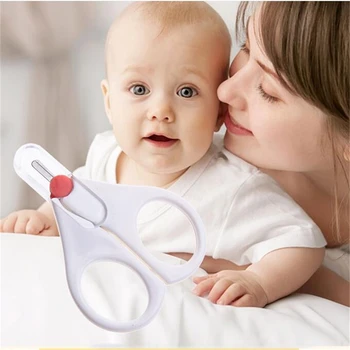 

Nail Clippers Safety Scissors Cutter For Newborn Baby Convenient Daily Baby Nail Shell Shear Manicure Tool Baby Nail Scissors