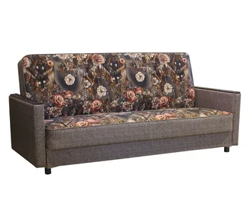 

Sofa Classic 140 D velvet flowers