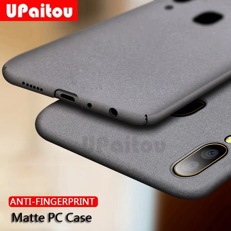 UPaitou чехол из песчаника для vivo Y97 Y93 Y83 Y71 V9 Youth V7 Plus матовый жесткий пластик s Y85 не