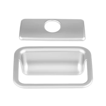 

Car Glove Box Decorative Cover Trim Chromium plating process anti rust ABS plastic for Toyota Land Cruiser Prado J150 2014-2018