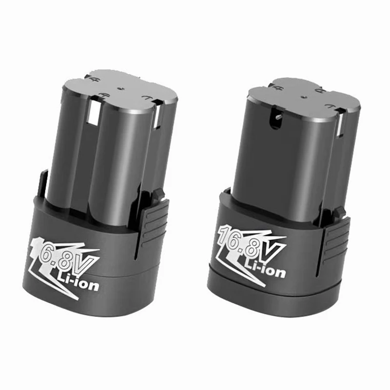 Power Tool Battery Rechargeable Lithium Batteries 16.8V 18650 Lithium Li-ion Screwdriver Battery Power Tools accessories For Cordless Screwdriver Electric Drill Battery